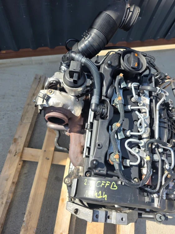SILNIK KOMPLETNY AUDI VW SEAT SKODA 2.0 TDI CFF CFFB 141424 KM ORYGINAŁ !*2
