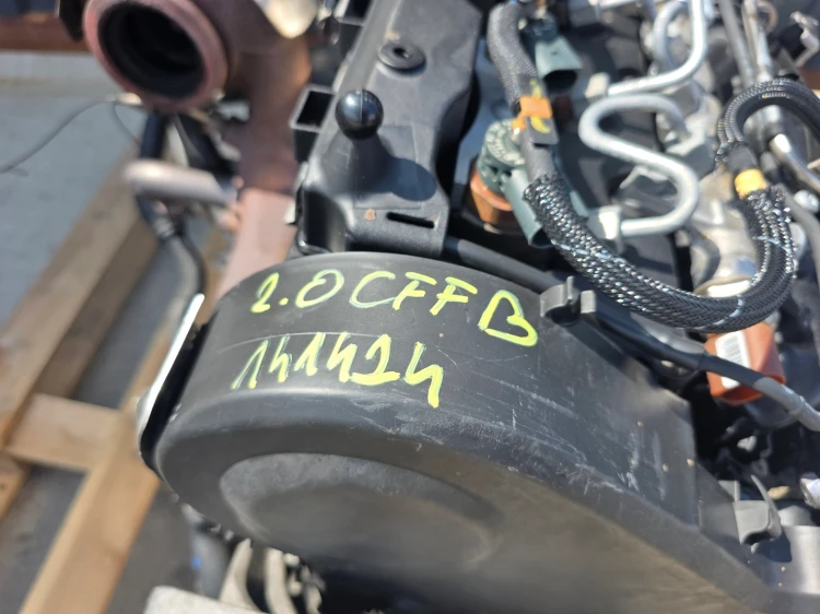 SILNIK KOMPLETNY AUDI VW SEAT SKODA 2.0 TDI CFF CFFB 141424 KM ORYGINAŁ !*2