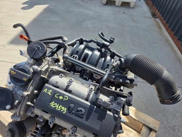 SILNIK KOMPLETNY AUDI VW SEAT SKODA 1.2 TFSI CGP ORYGINAŁ 104533 KM