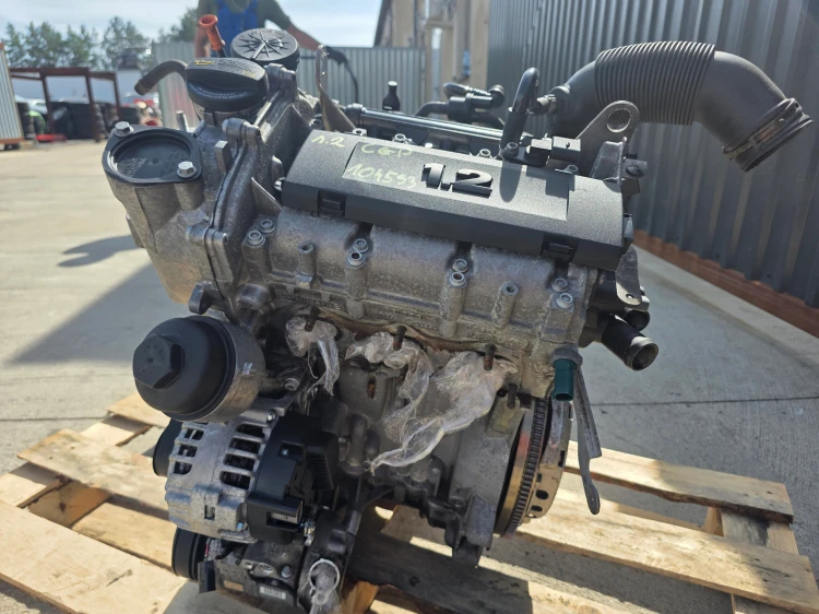 SILNIK KOMPLETNY AUDI VW SEAT SKODA 1.2 TFSI CGP ORYGINAŁ 104533 KM