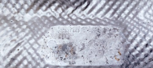 OSŁONA TERMICZNA WYDECHU AUDI A4 A5 8K0521443C