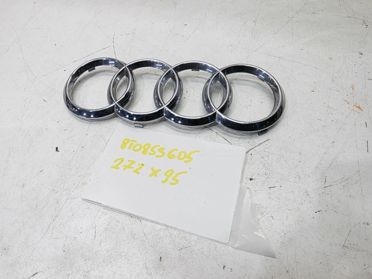 EMBLEMAT GRILLA PRZÓD AUDI A4 B9 A5 A6 8T0853605 272 X 95