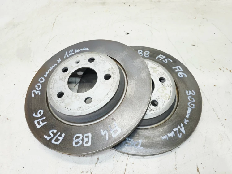 TARCZA TARCZE HAMULCOWE TYŁ AUDI A4 B8 A5 8T A6 C7 300 MM x 12 MM DELPHI