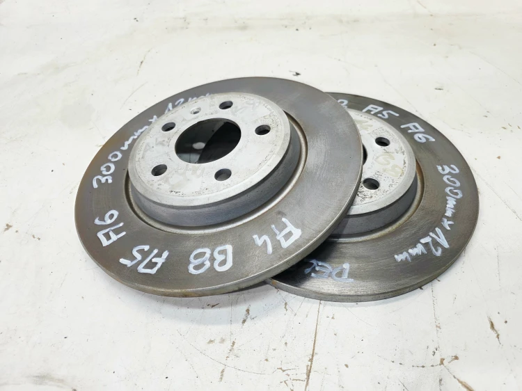 TARCZA TARCZE HAMULCOWE TYŁ AUDI A4 B8 A5 8T A6 C7 300 MM x 12 MM DELPHI