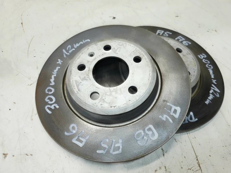 TARCZA TARCZE HAMULCOWE TYŁ AUDI A4 B8 A5 8T A6 C7 300 MM x 12 MM DELPHI