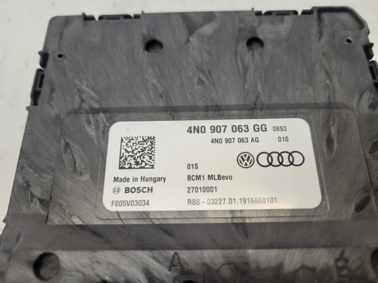 MODUŁ STEROWNIK KOMFORTU AUDI A6 C8 4N0907063GG