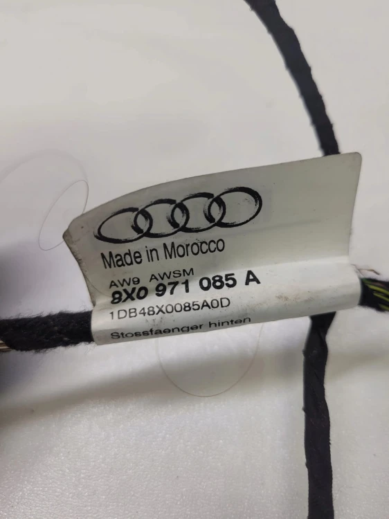 WIĄZKA PDC CZUJNIKÓW TYŁ AUDI A1 8X 8X0971085A
