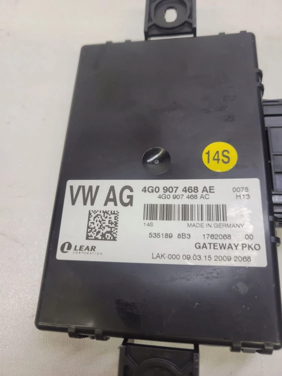 MODUŁ STEROWNIK GATEWAY AUDI A6 C7 A7 4G0907468AE