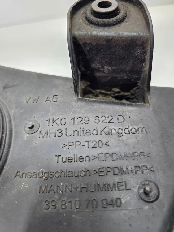 OBUDOWA FILTRA POWIETRZA AUDI A3 8P VW SEAT SKODA 1K0129622D