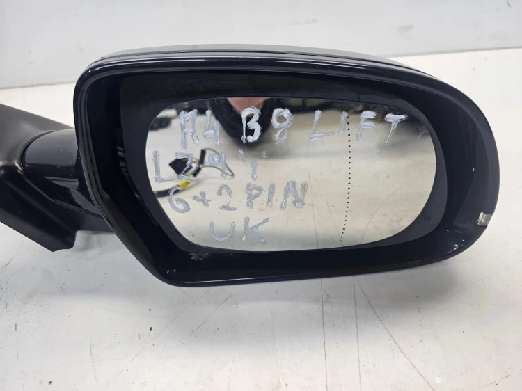 LUSTERKO PRAWE AUDI A4 B8 LIFT LZ9Y 6+2 PIN UK
