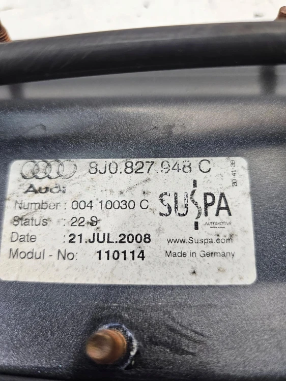 LOTKA SPOILER KLAPY TYŁ S LINE AUDI TT 8J 8J0827948C