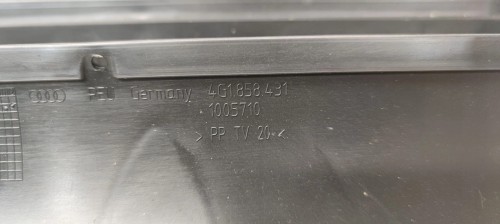 KANAŁ POWIETRZNY TUNEL AUDI A6 C7 4G1858431