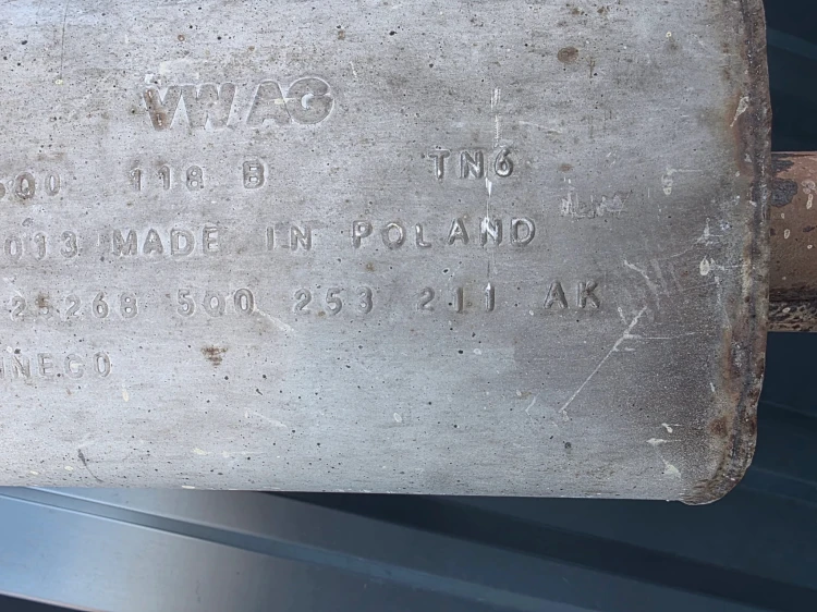 TŁUMIK WYDECH AUDI A3 8V VOLKSWAGEN SEAT SKODA 5Q6253611AJ 5Q0253211AK