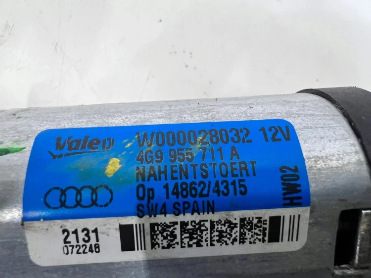 SILNICZEK WYCIERACZEK TYŁ AUDI A1 8X A6 C7 4G9955711A