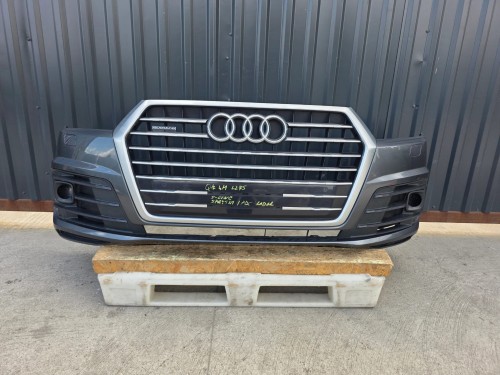 ZDERZAK PRZÓD AUDI Q7 4M LZ7S S LINE SPRYSKI 4XPDC KRATKI POD RADAR KOMPLET