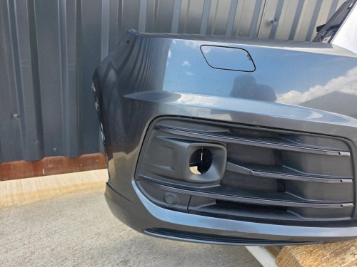ZDERZAK PRZÓD AUDI Q7 4M LZ7S S LINE SPRYSKI 4XPDC KRATKI POD RADAR KOMPLET