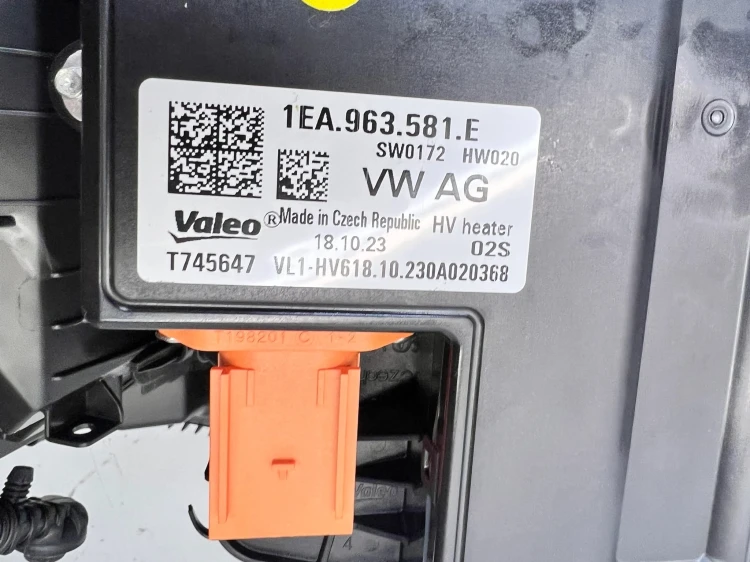 NAGRZEWNICA KOMPLETNA AUDI Q4 E-TRON 1EA820351CB 1EA963581E