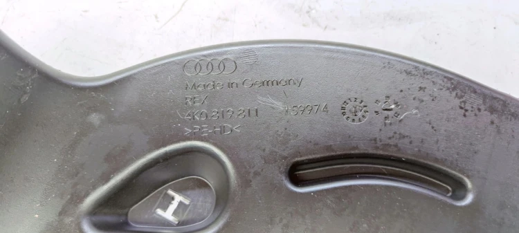 KANAŁ POWIETRZNY TUNEL LEWY AUDI A6 C8 4K0819811