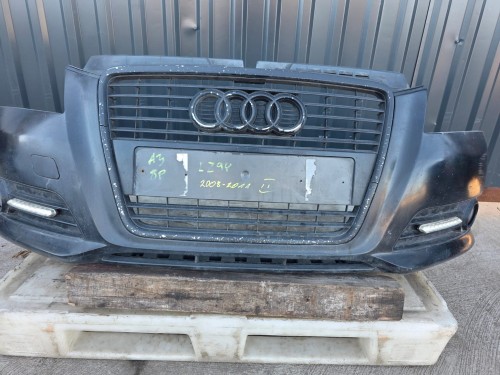ZDERZAK PRZÓD AUDI A3 8P LIFT 2008-2011 MATOWY KOMPLETNY !!!