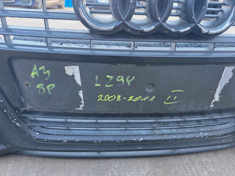 ZDERZAK PRZÓD AUDI A3 8P LIFT 2008-2011 MATOWY KOMPLETNY !!!