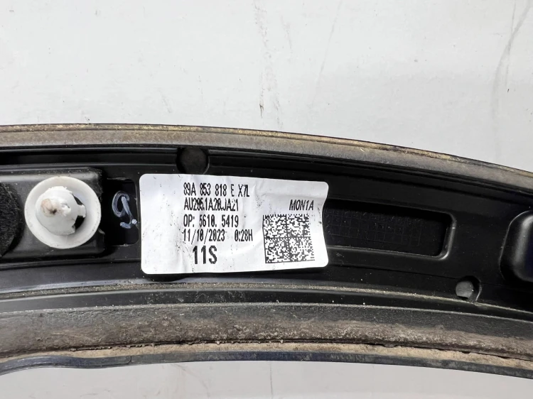 LISTWA Z BŁOTNIKA NAKŁADKA PRAWY TYŁ AUDI Q4 E-TRON 89A853818E