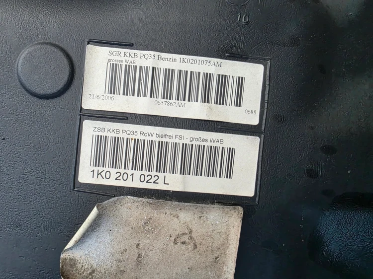 BAK ZBIORNIK PALIWA AUDI A3 8P VW SEAT SKODA 1K0201022L BENZYNA