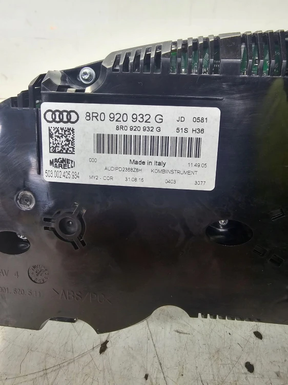 LICZNIK ZEGARY AUDI Q5 8R LIFT 3.0 TDI 8R0920932G EUROPA