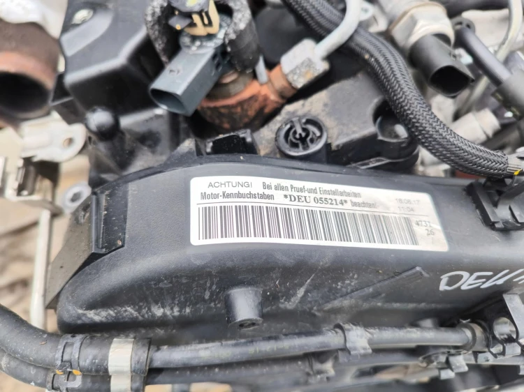 SILNIK KOMPLETNY AUDI A4 B9 A5 Q5 A6 2.0 TDI DEU DEUA 149460 KM ORYGINAŁ !!