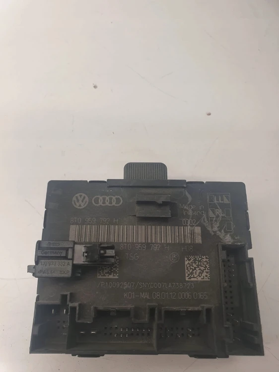 MODUŁ STEROWNIK DRZWI AUDI A4 B8 A5 Q5 8T0959792H