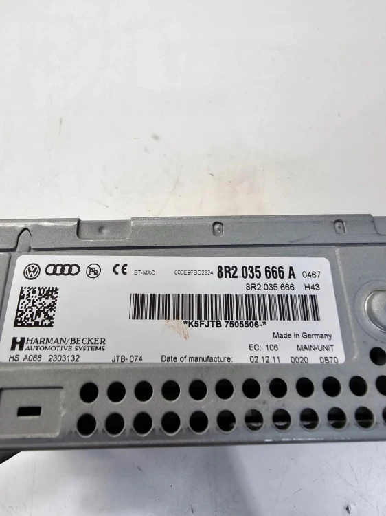 JEDNOSTKA MMI CZYTNIK AUDI A4 A5 Q5 8R2035666A