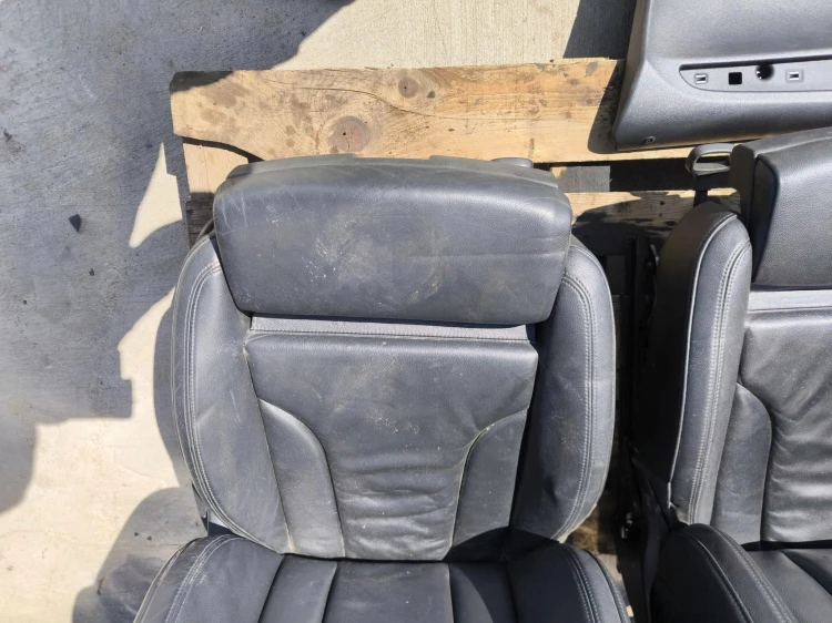 FOTEL FOTELE AUDI Q5 8R SKÓRA 2008-2016 PODGRZEWANE KOMPLET !!!