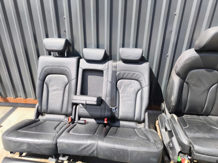 FOTEL FOTELE AUDI Q5 8R SKÓRA 2008-2016 PODGRZEWANE KOMPLET !!!