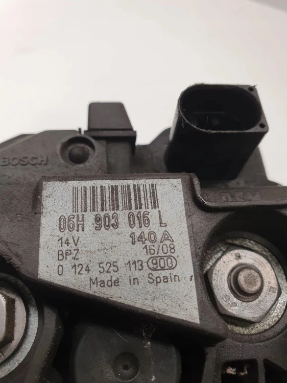 ALTERNATOR AUDI VW 1.8 2.0 TFSI 140A 06H903016L