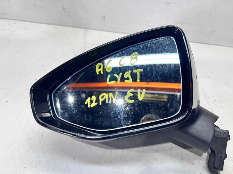 LUSTERKO ZEWNĘTRZNE LEWE AUDI A6 C8 LY9T 4N1857527B