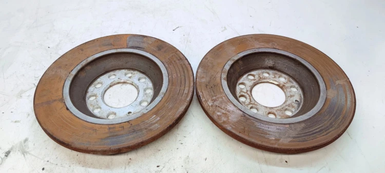 TARCZA TARCZE HAMULCOWE TYŁ AUDI A6 C6 300 MM 12 MM 43MM