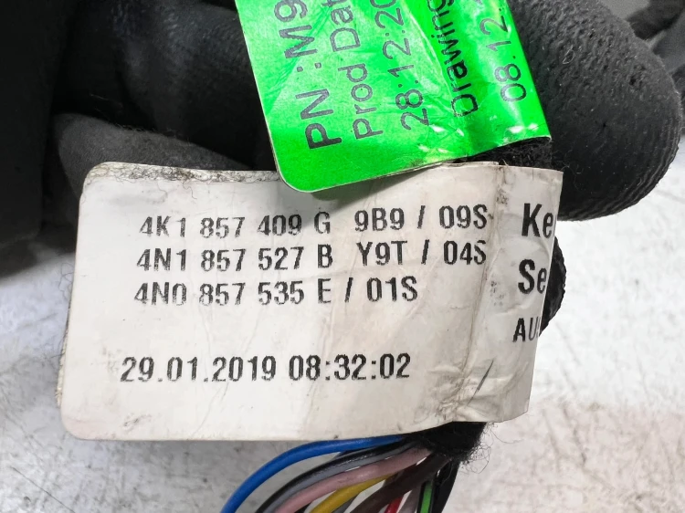 LUSTERKO ZEWNĘTRZNE LEWE AUDI A6 C8 LY9T 4N1857527B