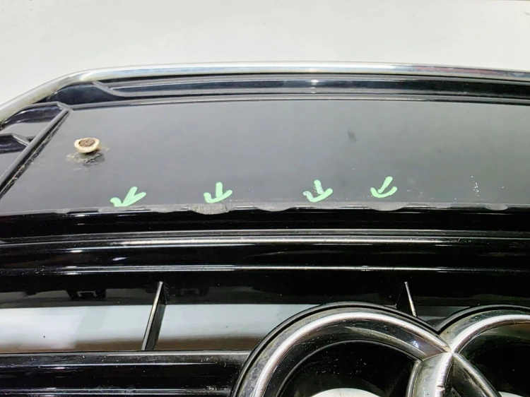 GRILL ATRAPA CHŁODNICY AUDI A5 8T LIFT CZARNY 8T0853651G