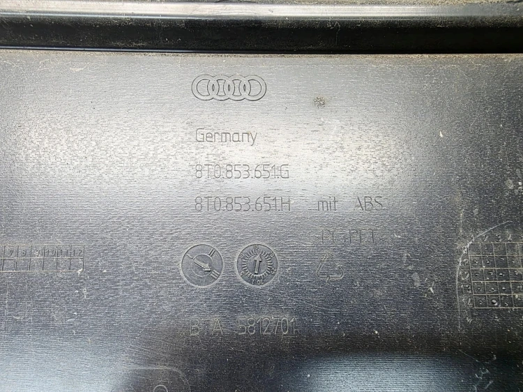 GRILL ATRAPA CHŁODNICY AUDI A5 8T LIFT CZARNY 8T0853651G