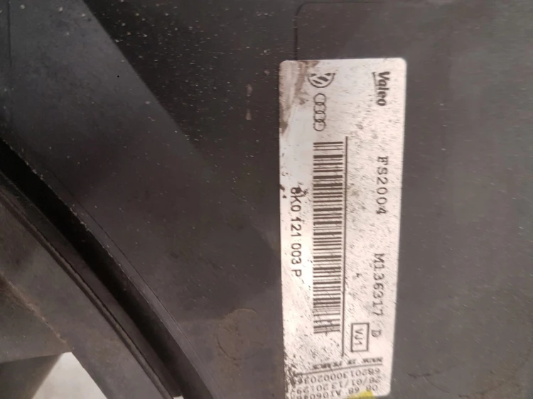 WENTYLATORY +OBUDOWA AUDI Q5 A4 A5 LIFT 8K0121003P