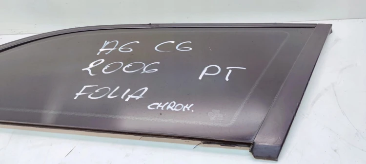 SZYBA KAROSERYJNA PRAWY TYŁ AUDI A6 C6 AVANT CHROM FOLIA 2006R