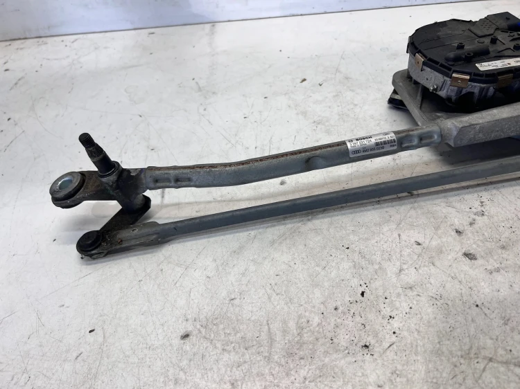 MECHANIZM WYCIERACZEK PRZÓD AUDI Q7 4M 4M0955119A 4M0955023B ANGIELSKI