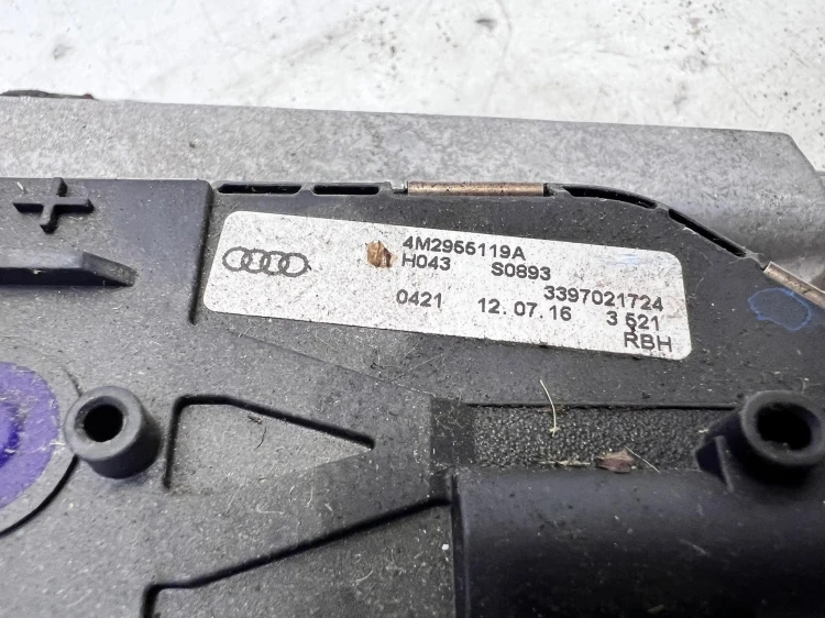 MECHANIZM WYCIERACZEK PRZÓD AUDI Q7 4M 4M0955119A 4M0955023B ANGIELSKI