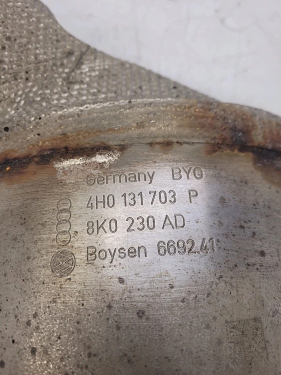 KATALIZATOR DPF FILTR AUDI A6 A7 A8 LIFT 4H0131703P