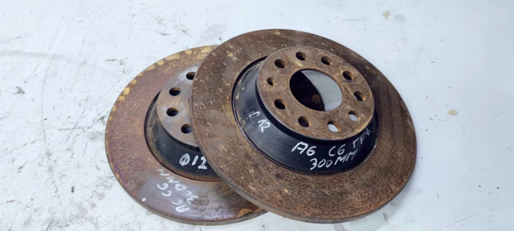 TARCZA TARCZE HAMULCOWE TYŁ AUDI A6 C6 300 MM