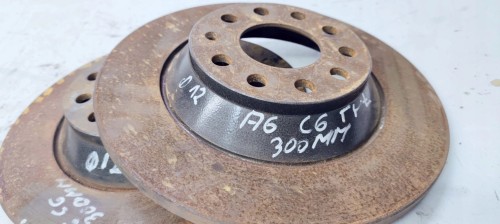 TARCZA TARCZE HAMULCOWE TYŁ AUDI A6 C6 300 MM