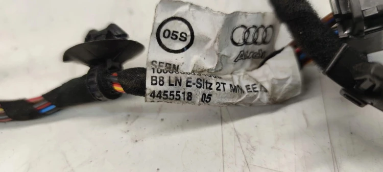WIĄZKA FOTELA AUDI A5 8T COUPE FULL ELEK 445551805