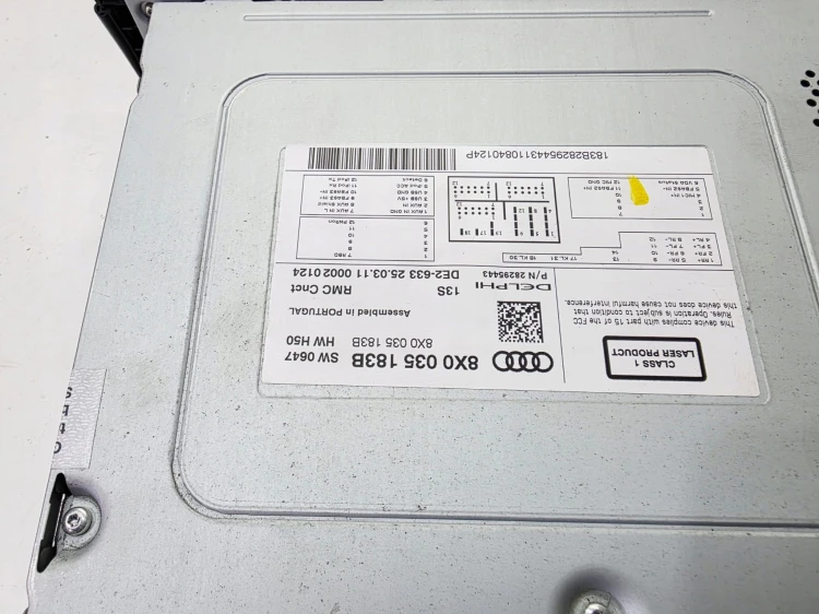 RADIO MULTIMEDIA MMI SD AUDI A1 8X 8X0035183B