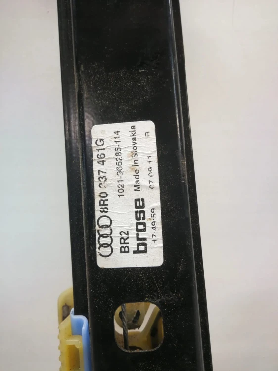 MECHANIZM SZYBY LEWY PRZÓD AUDI Q5 8R0837461G