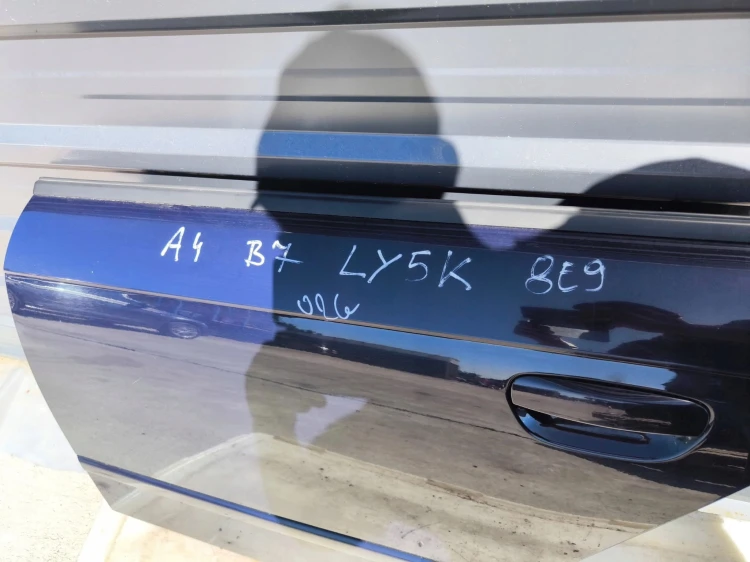 DRZWI LEWY TYŁ AUDI A4 B7 LY5K SEDAN / AVANT / KOMBI ORYGINAŁ !!!
