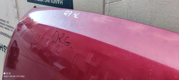 MASKA POKRYWA SILNIKA AUDI Q7 4L ORYGINAŁ LZ3F